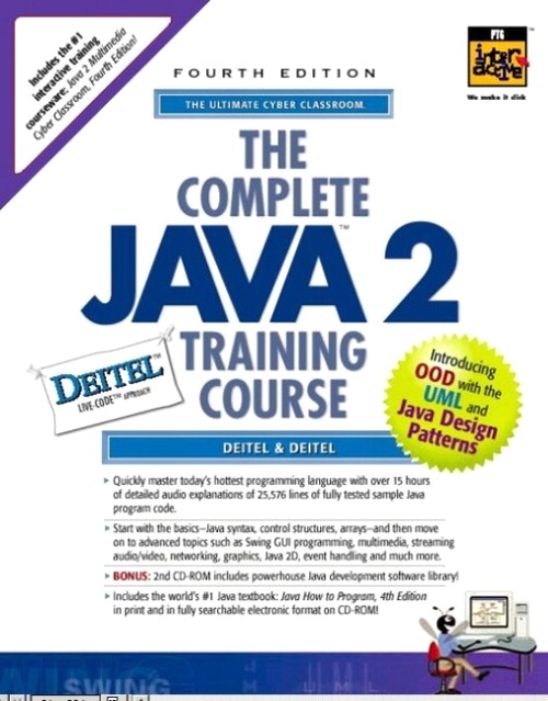 Complete Java 2 Training Course, Student Edition, 4th Edition