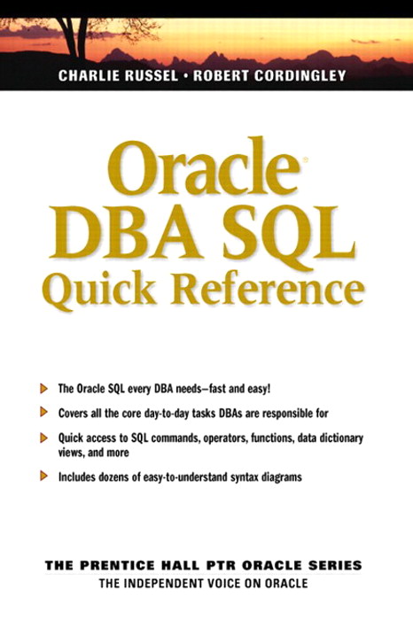 Oracle DBA SQL Quick Reference | InformIT