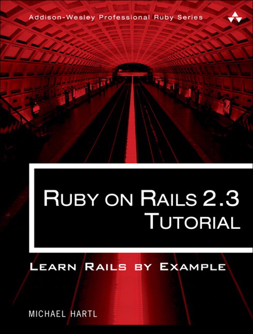 Ruby on Rails 2.3 Tutorial: Learn Rails by Example, Portable Documents