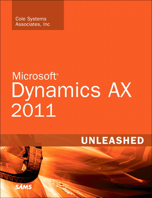 Microsoft Dynamics AX 2012 Unleashed