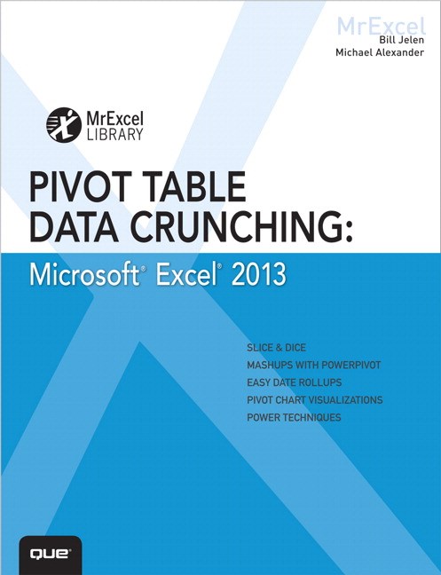 Microsoft Excel Pivot Table Data Crunching Pdf