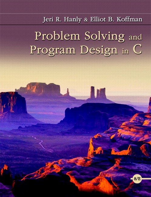 problem solving and program design in c 8th ed