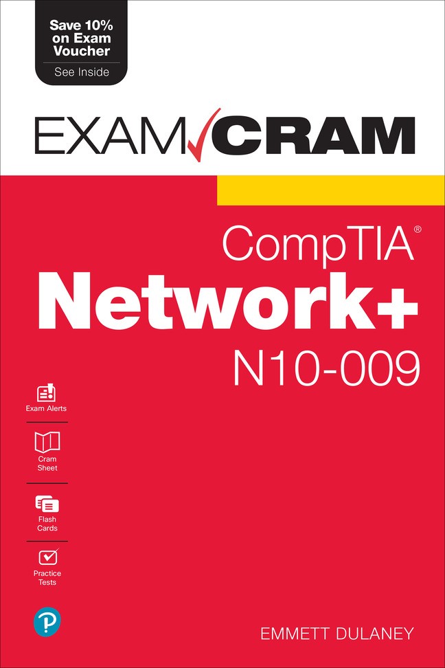 CompTIA Network+ N10-009 Exam Cram, 8th Edition