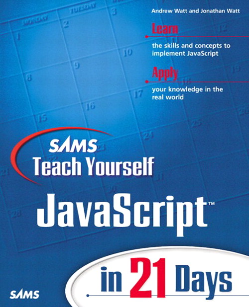 Sams Teach Yourself JavaScript in 21 Days