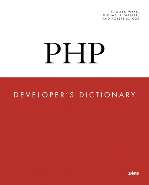 PHP Developer's Dictionary