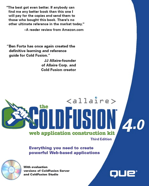 ColdFusion 4.0 Web Application Construction Kit, The