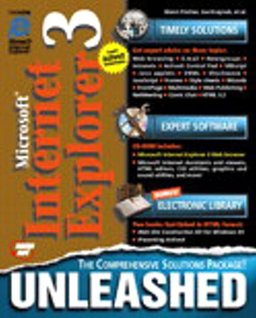 Microsoft Internet Explorer 3 Unleashed