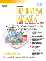 DB2 Universal Database v7.1 for UNIX, Linux, Windows and OS/2 Database Administration Certification Guide, 4th Edition