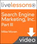 Search Engine Marketing, Inc. I, II, III, and IV LiveLessons (Video Training): Lesson 11: Choose Your Target Keywords (Downloadable Version)