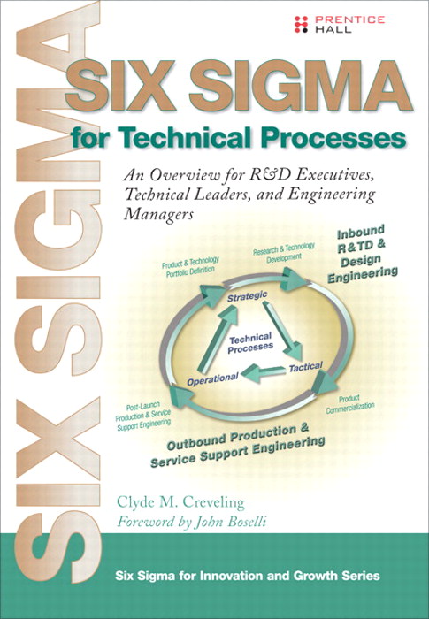 Six Sigma for Technical Processes: An Overview for R &amp; D Executives, Technical Leaders and Engineering Managers