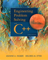 Engineering Problem Solving with C++ (2-downloads), 3rd Edition