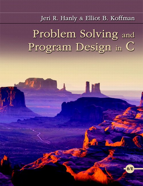 Problem Solving and Program Design in C