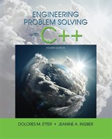 Engineering Problem Solving With C++ (2-downloads), 4th Edition