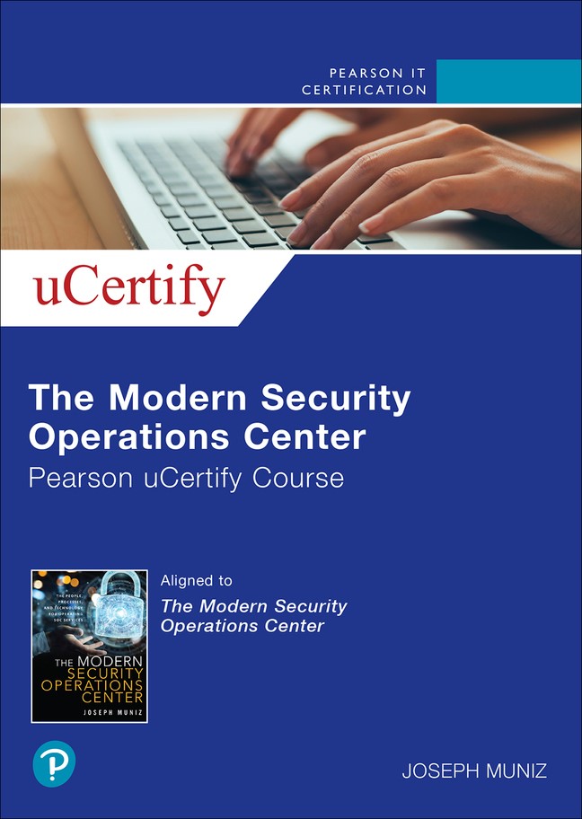 The Modern Security Operations Center uCertify Labs Access Code Card