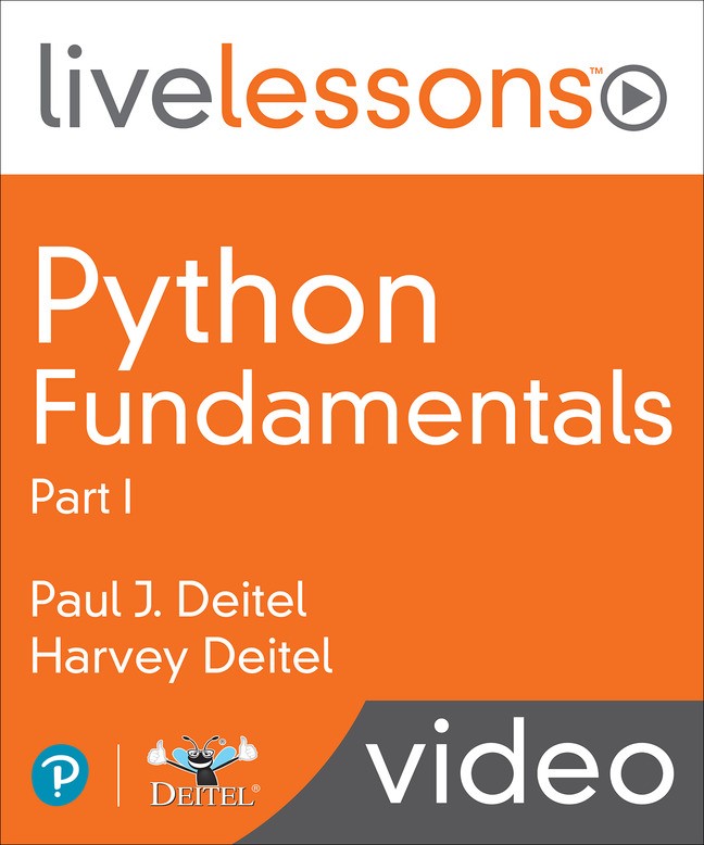 Python Fundamentals LiveLessons Part I: Getting Started; IPython &amp; Jupyter Notebooks Test-Drives; Python Programming Intro; Control Statements; Functions; Lists &amp; Tuples Intro; (Optional) Basic Descriptive Statistics