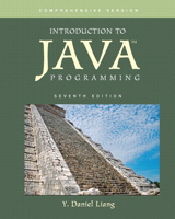 Introduction to Java Programming, Comprehensive Version, 7th Edition
