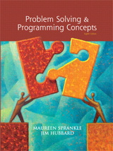 Problem Solving and Programming Concepts, 8th Edition