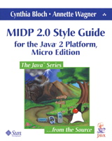 MIDP 2.0 Style Guide for the Java 2 Platform, Micro Edition