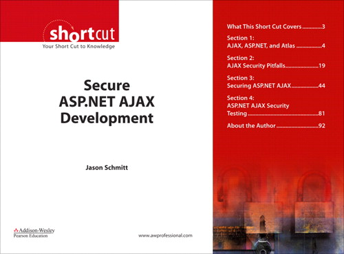 Secure ASP.NET AJAX Development (Digital Short Cut)