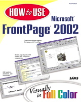 How to Use Microsoft FrontPage 2002