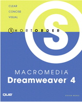 Short Order Macromedia Dreamweaver 4