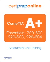 CompTIA A+ Cert Prep Online, Retail Packaged Version