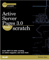 Active Server Pages 3.0 From Scratch