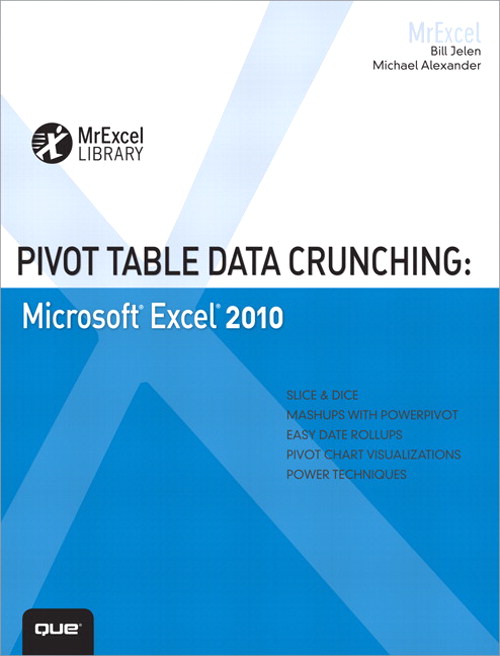 Pivot Table Data Crunching: Microsoft Excel 2010